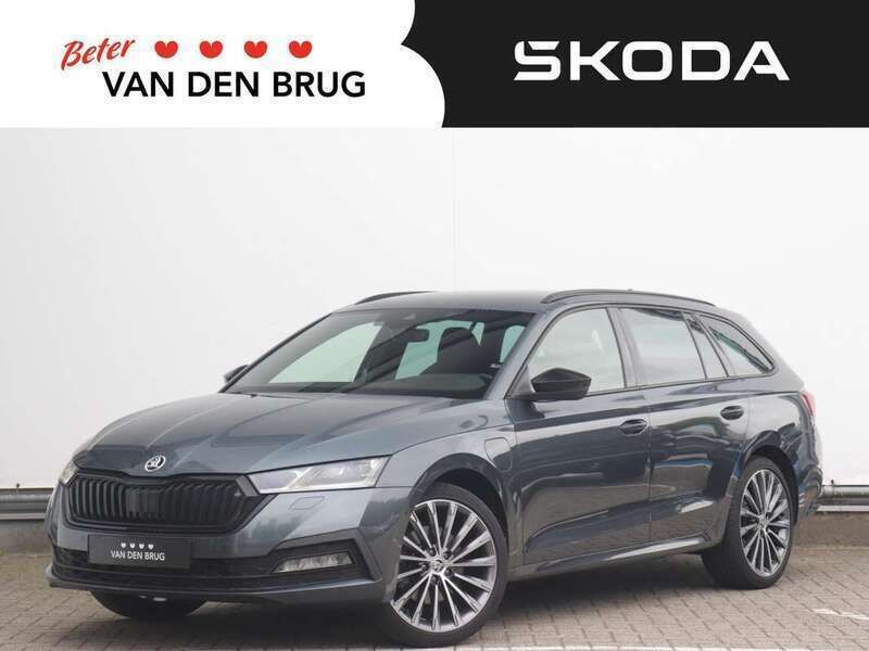 Grijs Gebruikt 2021 Skoda Octavia Business Line Stationwagen | € 27.490 (Eerlijke prijs) - Afbeelding 1/4