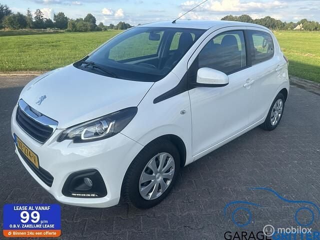 Wit Gebruikt 2017 Peugeot 108 Active Hatchback | € 5.999 (Eerlijke prijs) - Afbeelding 1/4