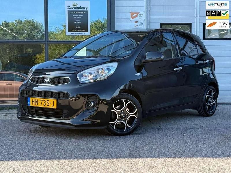 Zwart Gebruikt 2016 Kia Picanto First Edition Hatchback | € 7.750 (Eerlijke prijs) - Afbeelding 1/4