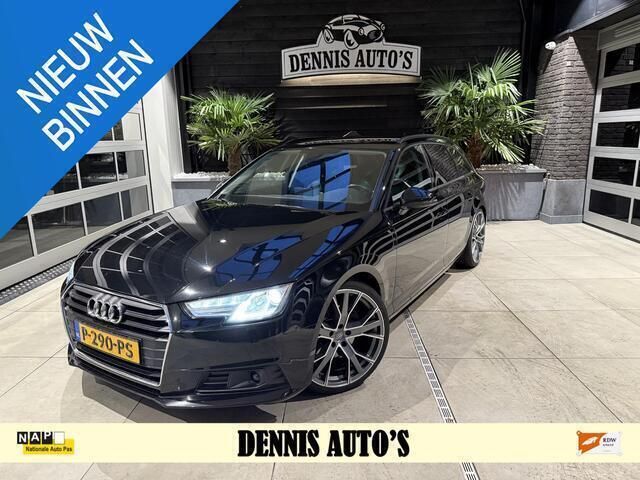 Zwart Gebruikt 2017 Audi A4 Design Stationwagen | € 16.500 - Afbeelding 1/4