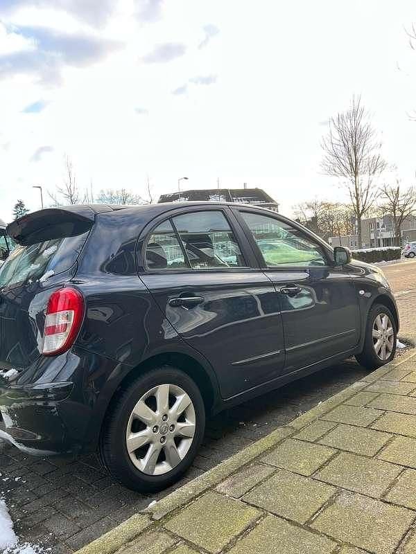 Zwart Gebruikt 2012 Nissan Micra S Hatchback | € 4.500 (Eerlijke prijs) - Afbeelding 1/4