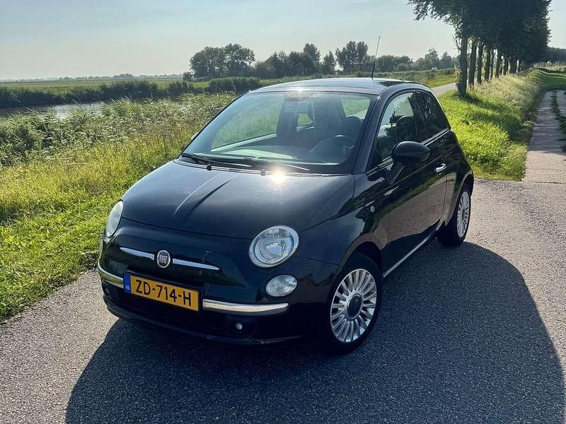 Zwart Gebruikt 2009 Fiat 500 Sport Hatchback | € 5.000 (Eerlijke prijs) - Afbeelding 1/4