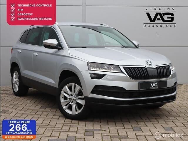 Grijs Occasion 2020 Skoda Karoq SportLine SUV | € 19.899 (Super prijs) - Afbeelding 1/4