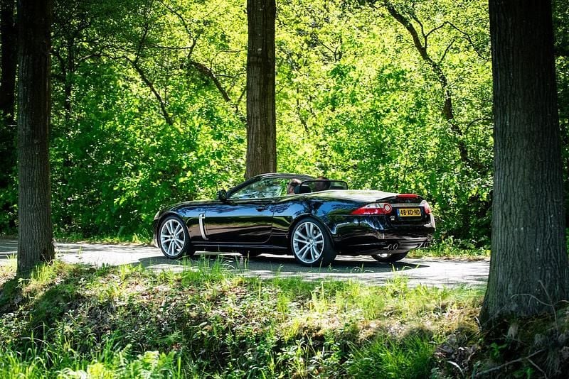 Zwart Gebruikt 2007 Jaguar XKR Supercharged Cabriolet | € 28.500 - Afbeelding 1/4