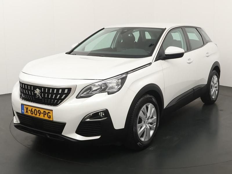 Wit Gebruikt 2020 Peugeot 3008 SUV | € 19.950 (Eerlijke prijs) - Afbeelding 1/4