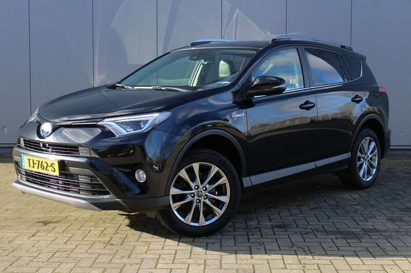 Zwart Gebruikt 2017 Toyota RAV4 Hybrid SUV | € 21.950 (Super prijs) - Afbeelding 1/4