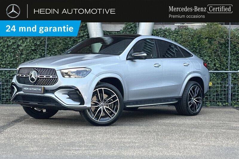 Zilver, metallic lak Gebruikt 2024 Mercedes GLE400 AMG line Coupé | € 104.900 (Duur) - Afbeelding 1/4