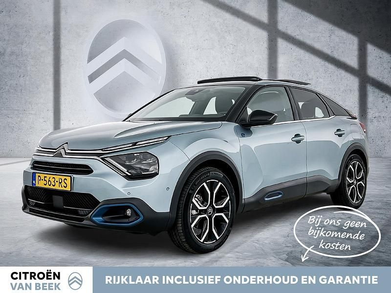 Blauw (metallic) Gebruikt 2022 Citroën e-C4 Shine SUV | € 17.900 (Eerlijke prijs) - Afbeelding 1/4