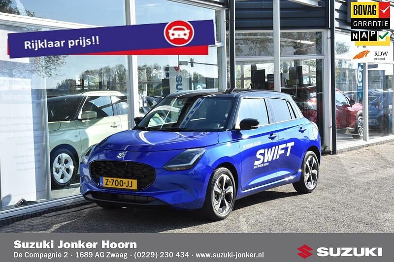 Blauw Gebruikt 2024 Suzuki Swift Style Hatchback | € 22.943 (Duur) - Afbeelding 1/4
