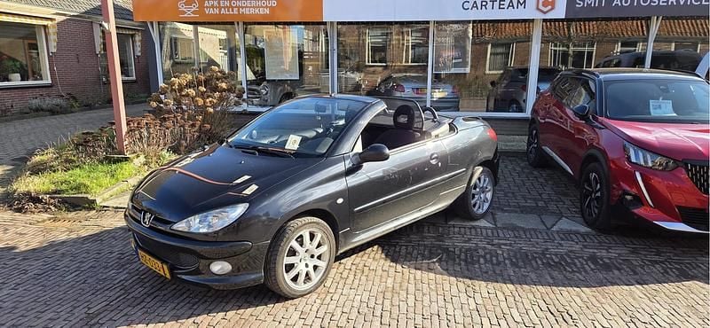 Occasion Peugeot 206 CC 2016 Zwart Cabriolet