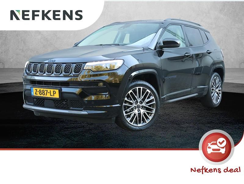 Zwart Gebruikt 2024 Jeep Compass Summit SUV | € 31.425 (Duur) - Afbeelding 1/3