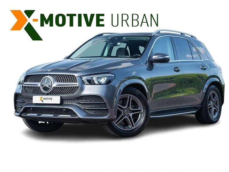 Grijs Gebruikt 2022 Mercedes GLE350 AMG line SUV | € 57.900 (Super prijs) - Afbeelding 1/4