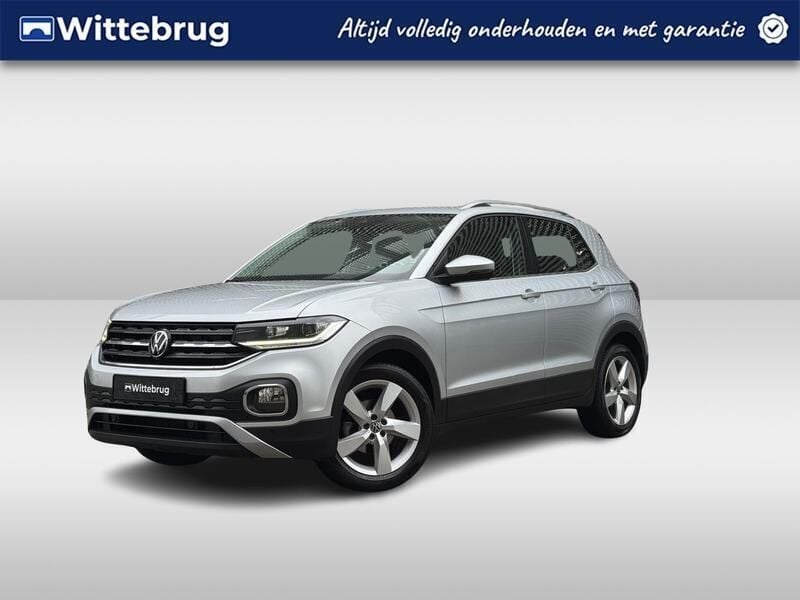 Zilver, metallic lak Gebruikt 2022 VW T-Cross Style SUV | € 25.450 (Eerlijke prijs) - Afbeelding 1/2