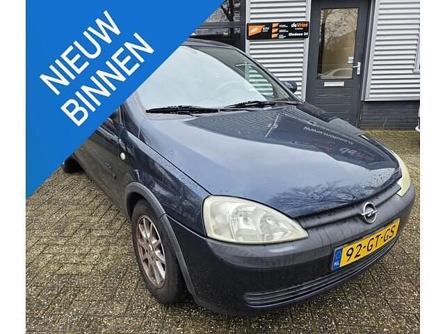 Blauw Gebruikt 2001 Opel Corsa Comfort Hatchback | € 850 (Eerlijke prijs) - Afbeelding 1/4