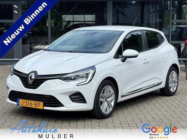 Wit Gebruikt 2020 Renault Clio V Zen Hatchback | € 13.445 (Eerlijke prijs) - Afbeelding 1/4