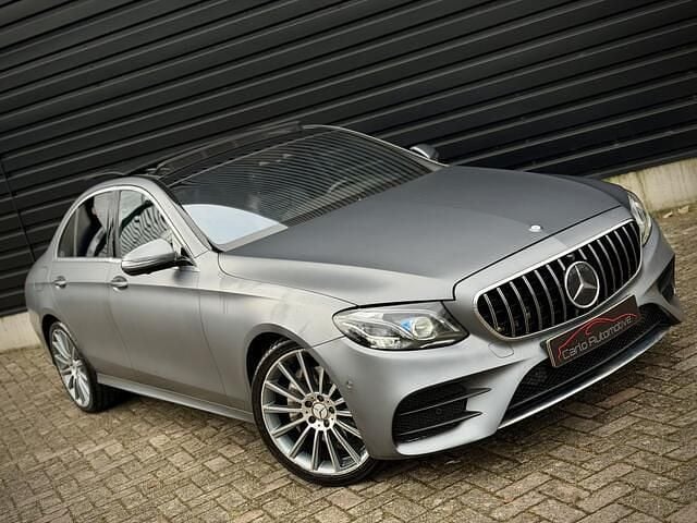 Occasion Mercedes E220 AMG 195 PK (143 kW) 2016 Grijs / designo selenitgrau magnomet Sedan