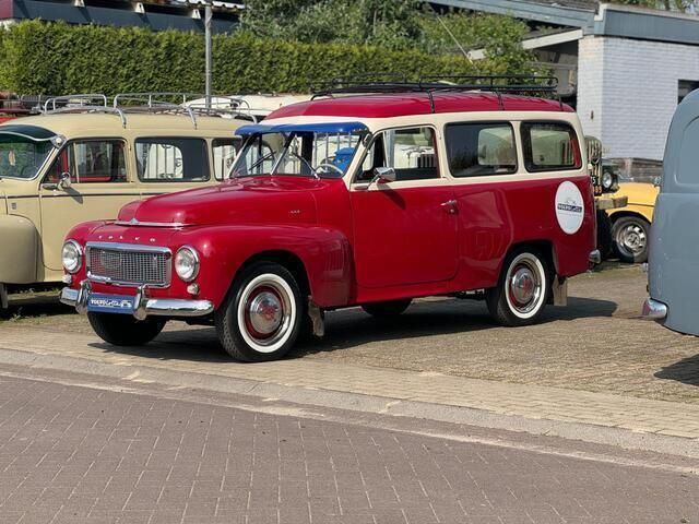 Rood Gebruikt 1959 Volvo Duett Stationwagen | € 39.500 - Afbeelding 1/4