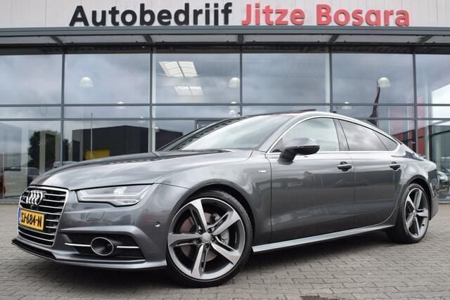 Grijs, metallic lak Gebruikt 2015 Audi A7 Sportback Proline Hatchback | € 22.950 (Super prijs) - Afbeelding 1/4