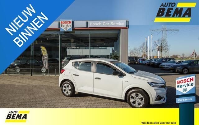Wit Gebruikt 2021 Dacia Sandero Essentiel Hatchback | € 12.950 (Goede deal) - Afbeelding 1/4