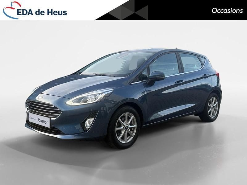 Blauw Occasion 2020 Ford Fiesta Titanium Hatchback | € 16.935 (Eerlijke prijs) - Afbeelding 1/4