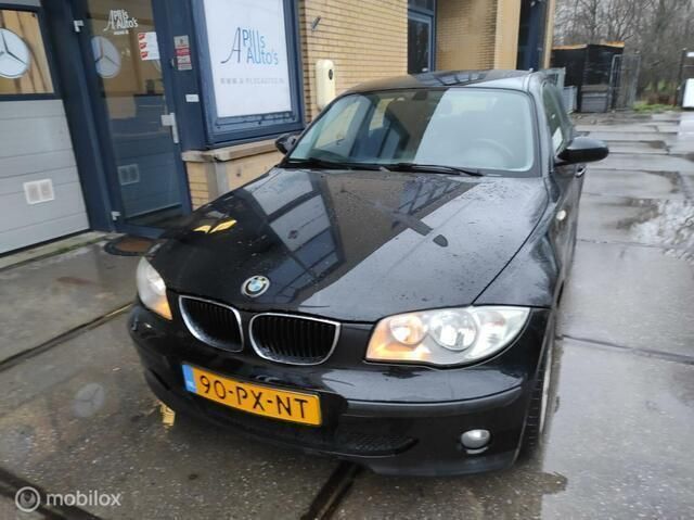 Zwart Gebruikt 2005 BMW 116 Hatchback | € 500 (Super prijs) - Afbeelding 1/4