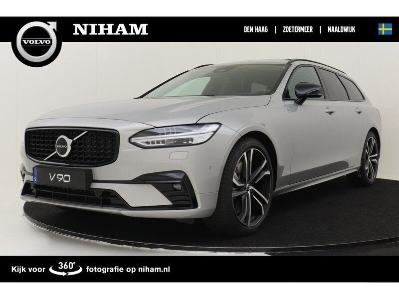 Grijs, metallic lak Gebruikt 2024 Volvo V90 Ultimate Stationwagen | € 51.890 (Super prijs) - Afbeelding 1/4