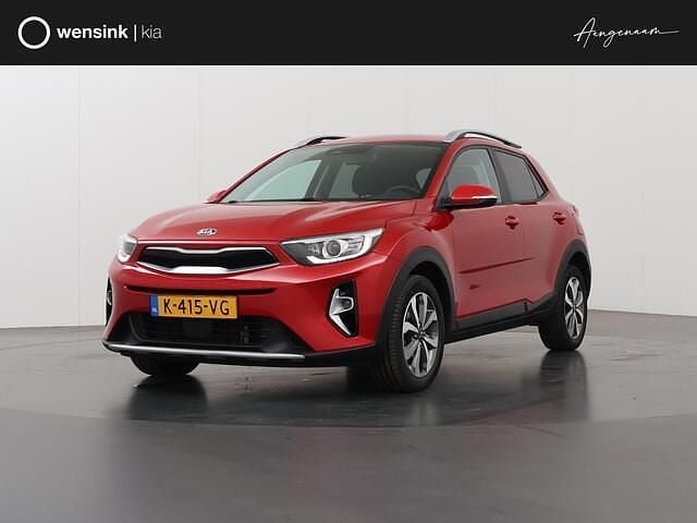 Rood Gebruikt 2021 Kia Stonic SUV | € 17.435 (Super prijs) - Afbeelding 1/4