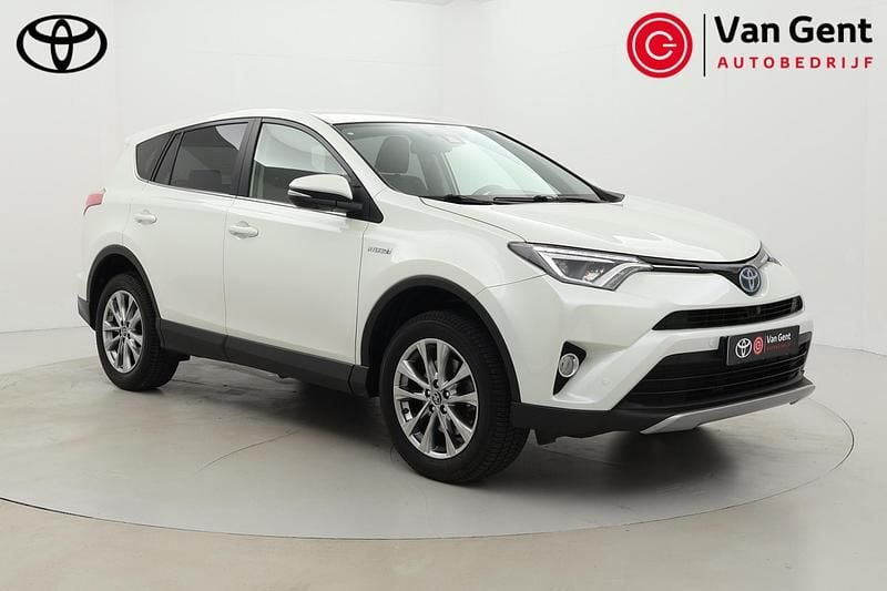 Wit Occasion 2016 Toyota RAV4 Hybrid Executive SUV | € 27.499 (Eerlijke prijs) - Afbeelding 1/4