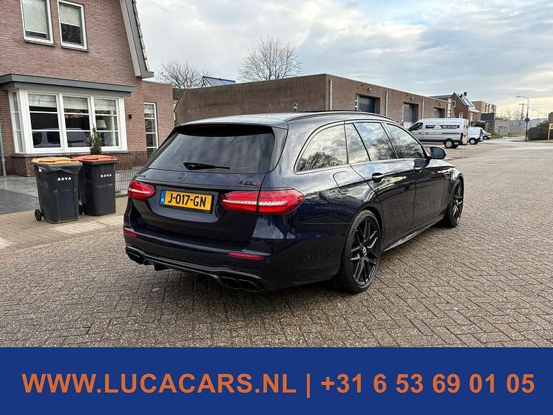 Occasion Mercedes S63 AMG Premium Plus 613 PK (450 kW) 2018 Blauw Stationwagen