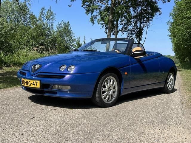 Occasion Alfa Romeo Spider 144 PK (105 kW) 1999 Blauw Cabriolet
