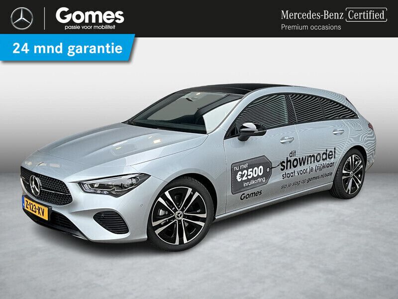 Wit Gebruikt 2024 Mercedes CLA180 Shooting Brake AMG line Stationwagen | € 39.950 (Duur) - Afbeelding 1/4