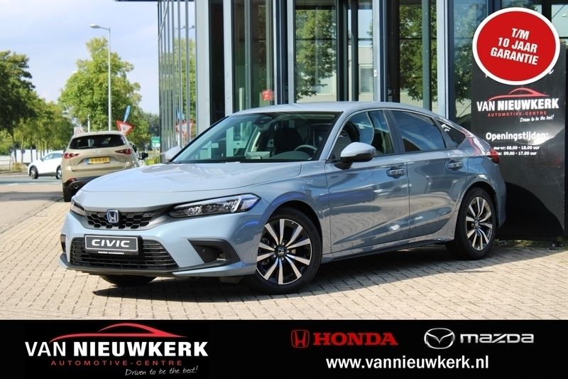 Grijs Nieuw 2024 Honda Civic Elegance Hatchback | € 41.250 - Afbeelding 1/4