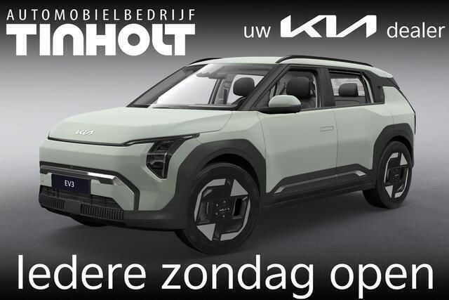 Zilver Nieuw 2025 Kia EV3 4 SUV | € 38.750 - Afbeelding 1/4