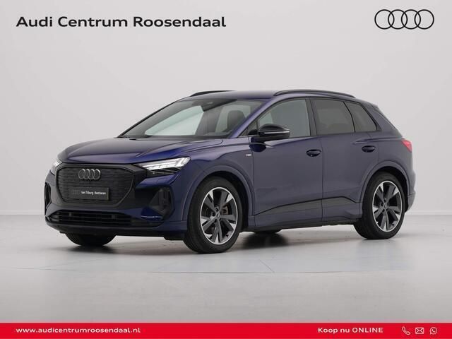 Blauw Gebruikt 2021 Audi Q4 e-tron S-Line SUV | € 42.940 (Eerlijke prijs) - Afbeelding 1/4