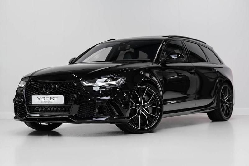 Zwart Gebruikt 2017 Audi RS6 Performance Stationwagen | € 61.950 (Duur) - Afbeelding 1/4