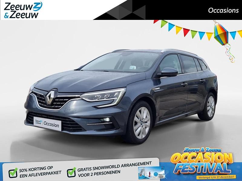 Grijs Gebruikt 2022 Renault Mégane IV Intens Stationwagen | € 19.953 (Eerlijke prijs) - Afbeelding 1/4
