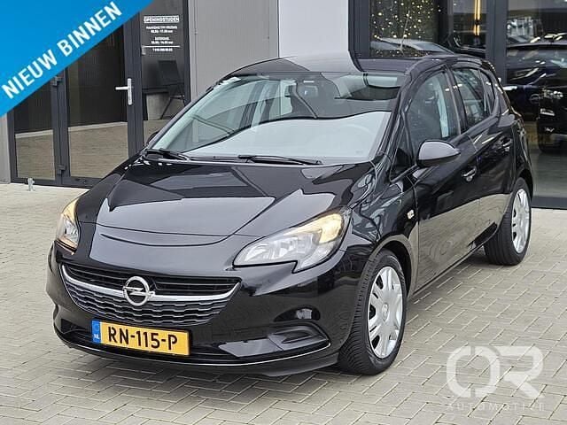 Zwart Gebruikt 2018 Opel Corsa Edition Hatchback | € 8.949 (Eerlijke prijs) - Afbeelding 1/4