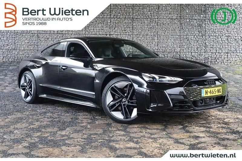 Zwart Gebruikt 2021 Audi e-tron GT quattro Competition Sedan | € 44.290 - Afbeelding 1/3