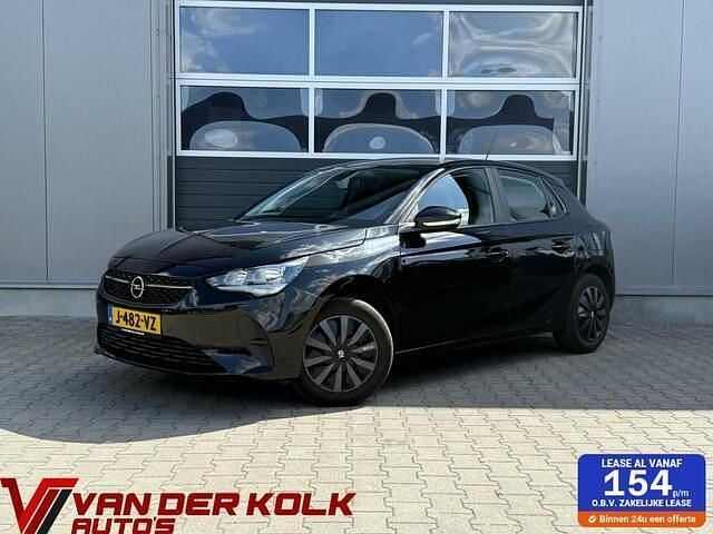 Zwart Gebruikt 2020 Opel Corsa Edition Hatchback | € 9.385 (Eerlijke prijs) - Afbeelding 1/4