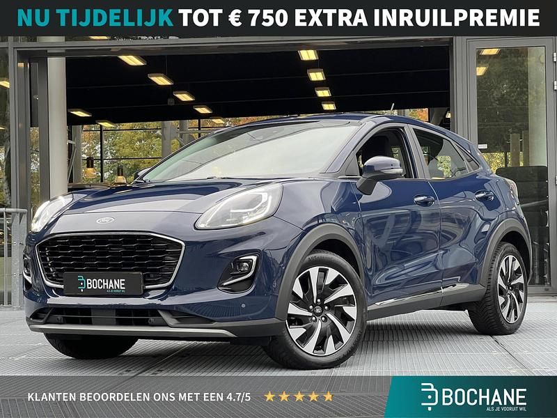 Blauw Gebruikt 2022 Ford Puma Gen-E Titanium SUV | € 23.245 (Goede deal) - Afbeelding 1/4