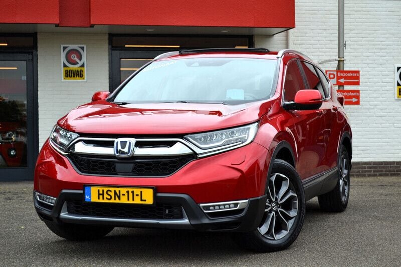 Rood Gebruikt 2021 Honda CR-V Executive SUV | € 35.950 (Eerlijke prijs) - Afbeelding 1/4