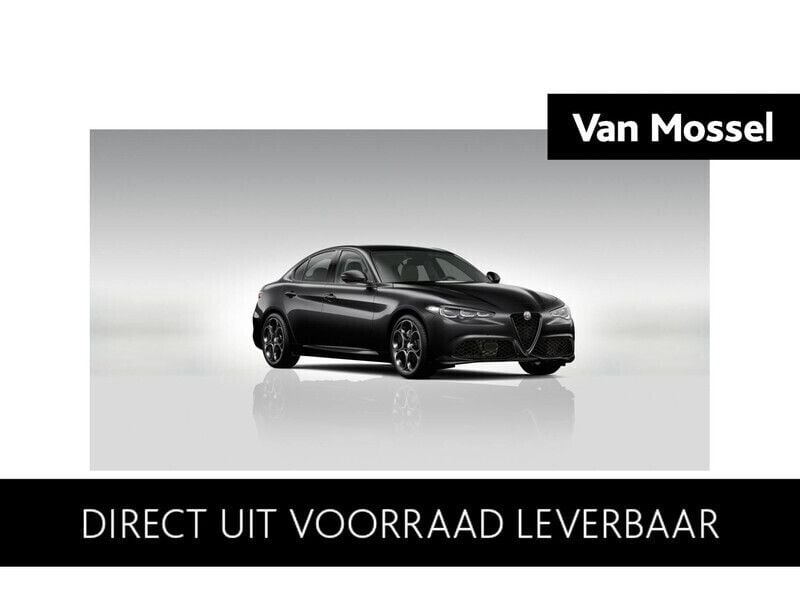 Zwart Nieuw 2025 Alfa Romeo Giulia Veloce Sedan | € 87.633 - Afbeelding 1/4