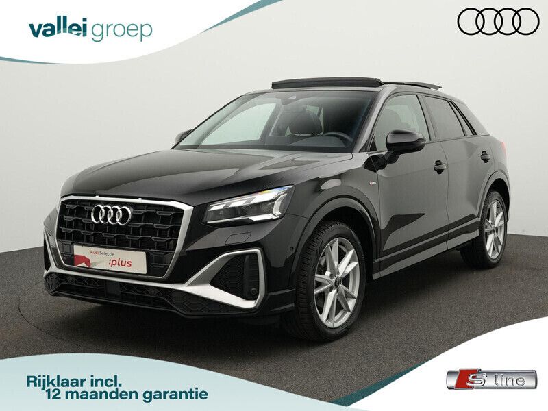 Zwart Gebruikt 2023 Audi Q2 S-Line SUV | € 34.900 (Iets duurder) - Afbeelding 1/4