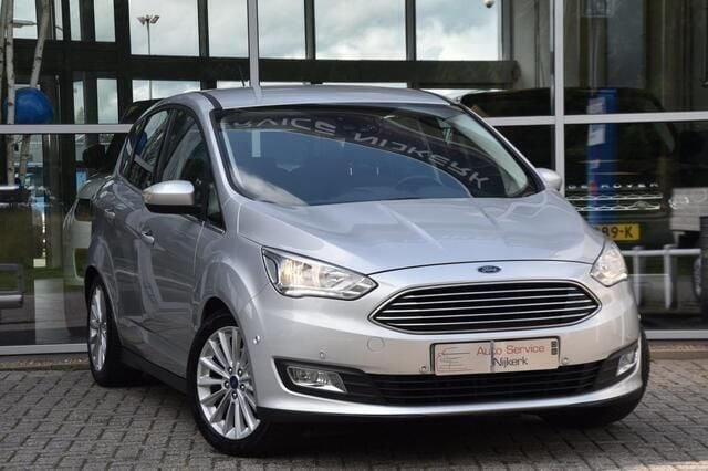 Grijs Gebruikt 2018 Ford C-MAX Titanium MPV | € 7.750 (Goede deal) - Afbeelding 1/4