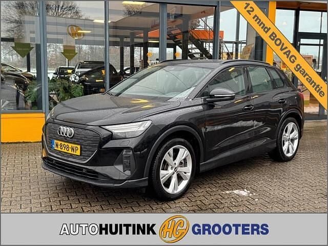 Zwart Occasion 2021 Audi Q4 e-tron Advanced Plus SUV | € 28.895 (Goede deal) - Afbeelding 1/4