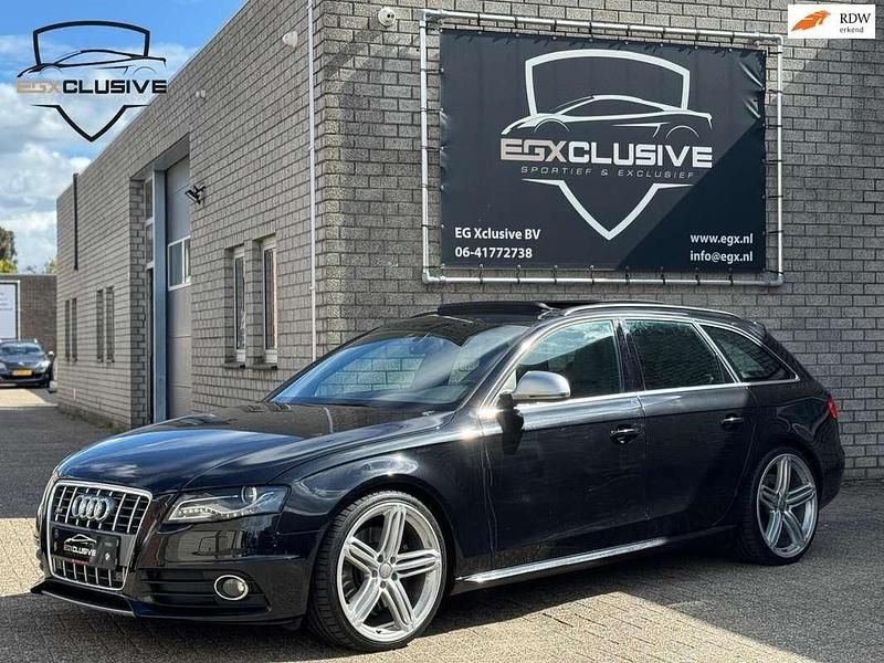 Zwart Gebruikt 2009 Audi S4 Proline Stationwagen | € 12.350 (Eerlijke prijs) - Afbeelding 1/4