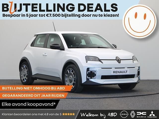 Wit Nieuw 2025 Renault R5 Evolution Hatchback | € 27.590 (Eerlijke prijs) - Afbeelding 1/3