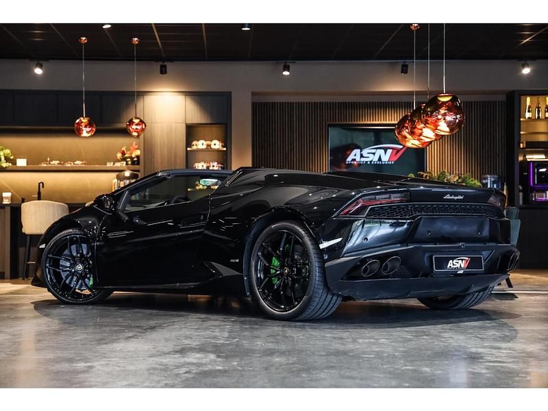 Occasion Lamborghini Huracán 612 PK (450 kW) 2017 Zwart Cabriolet