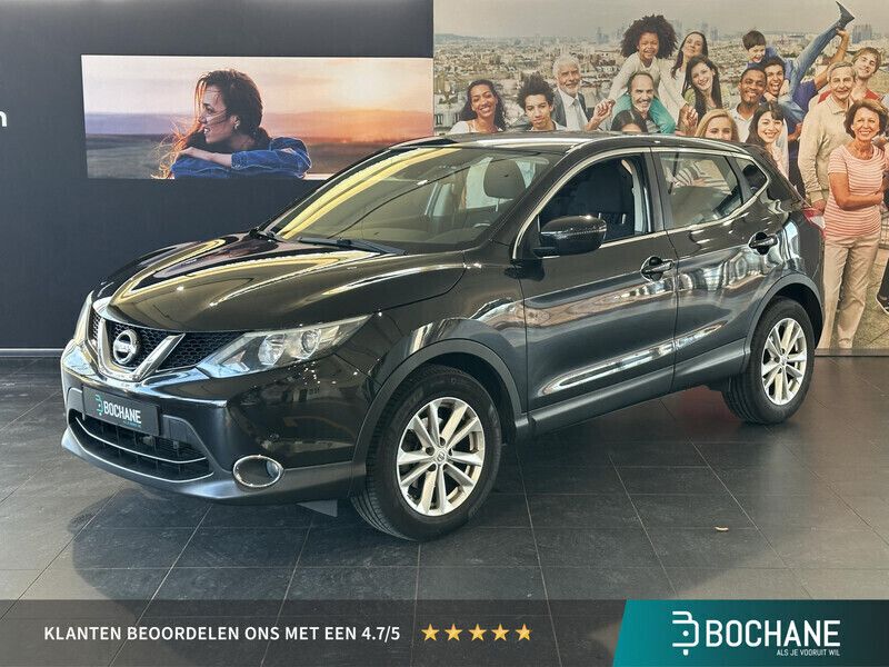 Zwart Gebruikt 2015 Nissan Qashqai SUV | € 13.045 (Goede deal) - Afbeelding 1/4