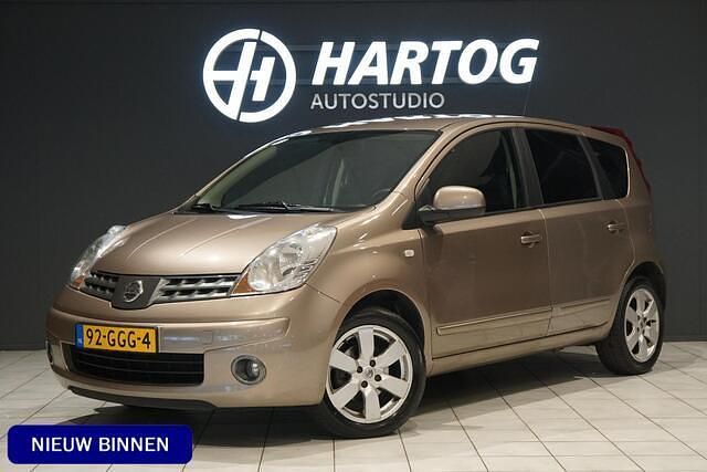 Bruin Gebruikt 2008 Nissan Note Acenta MPV | € 4.950 (Eerlijke prijs) - Afbeelding 1/4
